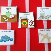 pictures of food items for a response